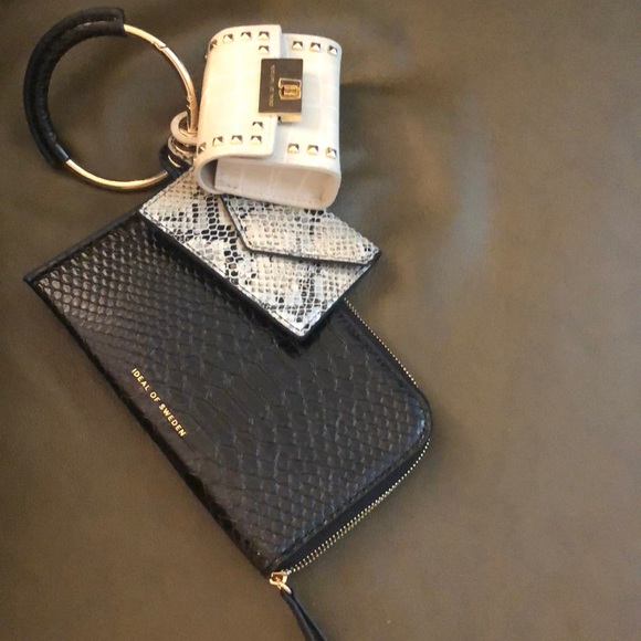 Ideal of sweden Handbags - Ring Multi Pouch Reptile Trio